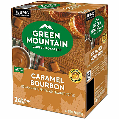 Green Mountain Coffee Roasters K-Cup Caramel Bourbon Coffee (1081CT)