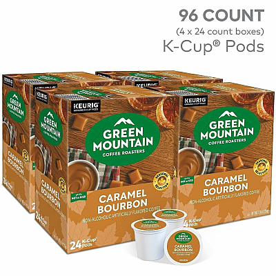 Green Mountain Coffee Roasters K-Cup Caramel Bourbon Coffee (1081CT)