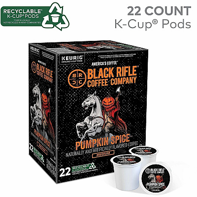Black Rifle Coffee Company Coffee Company Coffee Company Black Rifle Coffee Company Coffee Company K-Cup Pumpkin Spice Coffee (0844)