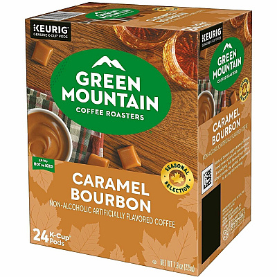 Green Mountain Coffee Roasters K-Cup Caramel Bourbon Coffee (1081)