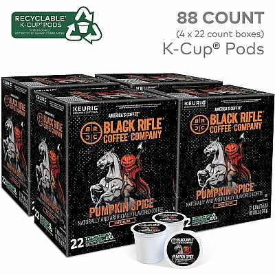 Black Rifle Coffee Company Coffee Company Coffee Company Black Rifle Coffee Company Coffee Company K-Cup Pumpkin Spice Coffee (0844CT)