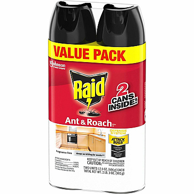Raid Ant & Roach Killer Spray (385310)