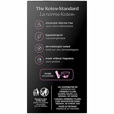 U by Kotex Wrapped Panty Liners (58311)