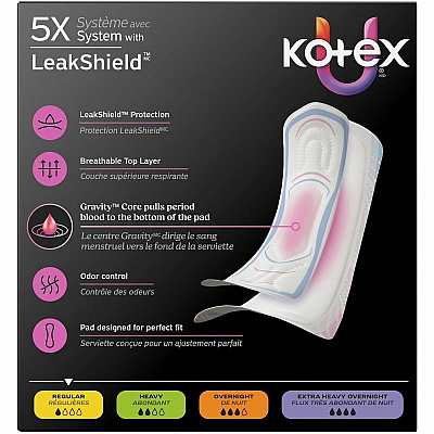 U by Kotex Ultra-Thin Period Pads (58246)