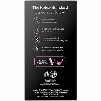 U by Kotex Ultra-Thin Period Pads (58246CT)