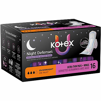 U by Kotex Ultra Thin Overnight Pads (58229)