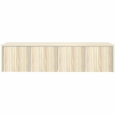Lorell Essentials Wall-Mounted Hutches with Wood Doors (66346)