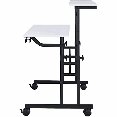 Techni Mobili Rolling Writing Desk (3800SUWHT)