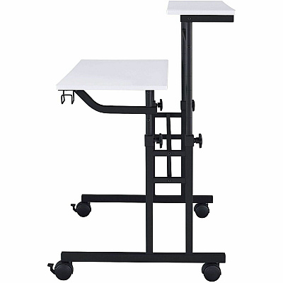 Techni Mobili Rolling Writing Desk (3800SUWHT)