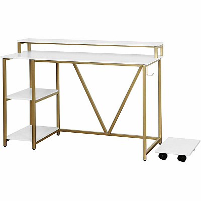 Techni Mobili Industrial Writing Desk (7310DGLD)