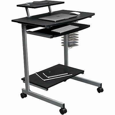 Techni Mobili Compact Computer Cart (2018GPH06)