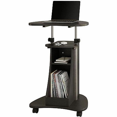 Techni Mobili Sit-to-Stand Rolling Laptop Cart (B002GPH06)
