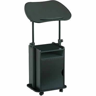 Techni Mobili Sit-to-Stand Adjustable Laptop Cart (B007BK)