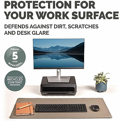 Fellowes Breyta Desk Mat - Sand (100145441)