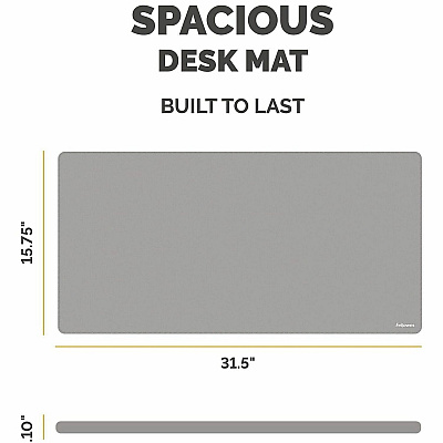 Fellowes Breyta Desk Mat - Grey (100145426)