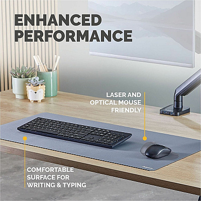 Fellowes Breyta Desk Mat - Blue (100145428)