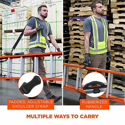 ergodyne Extension Ladder Shoulder Lifting Strap & Carrying Handle (19206)