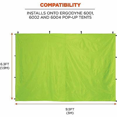 ergodyne SHAX 6058 Pop-Up Tent Sidewall Kit (12971)