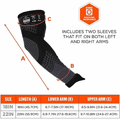 ergodyne ProFlex 7991 Protective Arm Sleeve (17999)