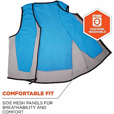 ergodyne Chill-Its 6667 Wet Cooling Vest (12720)