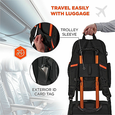 ergodyne Arsenal Carrying Case (Backpack) for 16" Notebook - Black (13046)