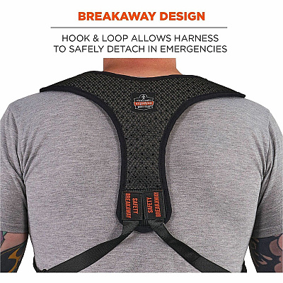 ergodyne Squids 3142 Padded Shoulder Barcode Scanner Harness & Lanyard (19251)