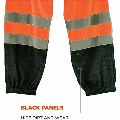 ergodyne GloWear 8910BK Hi-Vis Pants (23937)