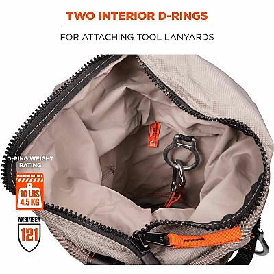 ergodyne Arsenal Carrying Case Rugged (Bucket) Tools - Gray (15977)