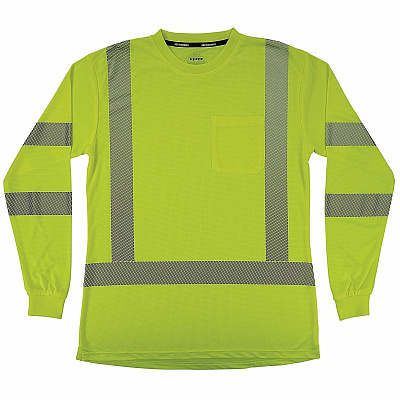 ergodyne GloWear 8387 Womens Hi-Vis Long-Sleeve T-Shirt (22352)