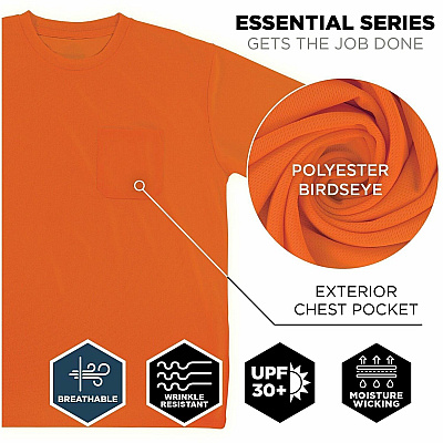ergodyne GloWear 8092 Essential Hi-Vis T-Shirt (21807)