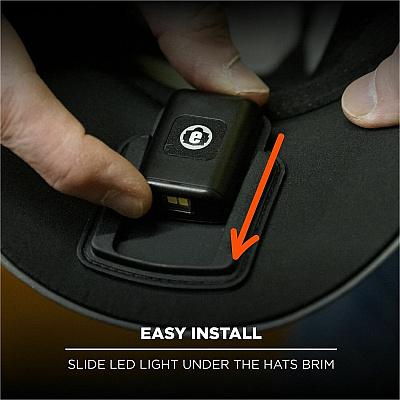 ergodyne Skullerz 8965F(x) Bump Cap Hat with LED Light (23476)