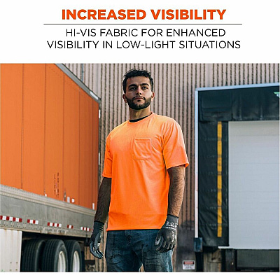 ergodyne Non-Certified Essential Hi-Vis T-Shirt (21802)