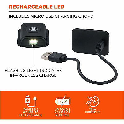ergodyne Skullerz 8962 Replacement Rechargeable LED Light (16794)