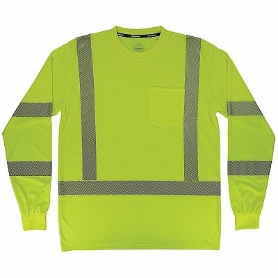 ergodyne GloWear 8370 Performance Hi-Vis Long-Sleeve T-Shirt (22259)