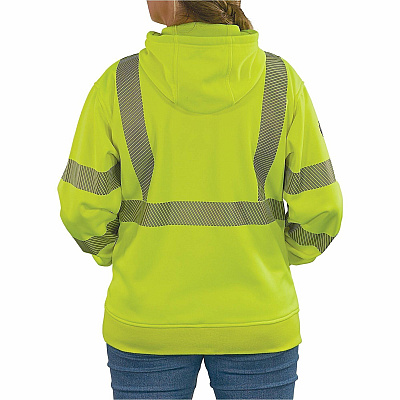 ergodyne GloWear 8304W Womens Hi-Vis Hooded Sweatshirt (23116)