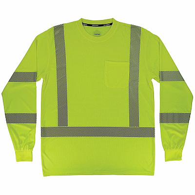 ergodyne GloWear 8370 Performance Hi-Vis Long-Sleeve T-Shirt (22257)
