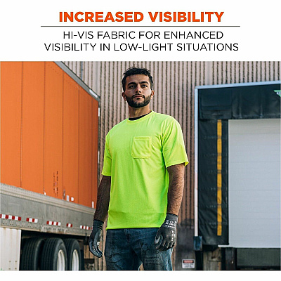 ergodyne GloWear 8092 Non-Certified Essential Hi-Vis T-Shirt (21796)