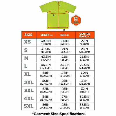 ergodyne GloWear 8092 Non-Certified Essential Hi-Vis T-Shirt (21796)