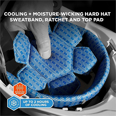 ergodyne Chill-Its 6614 Hard Hat Cooling Pad Kit (12451)