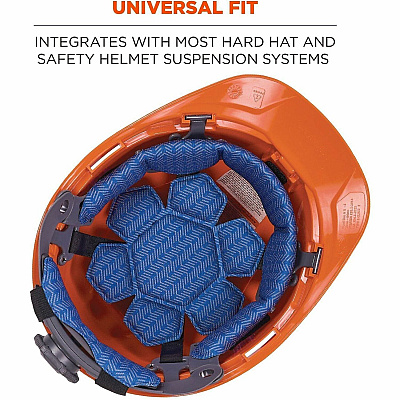 ergodyne Chill-Its 6614 Hard Hat Cooling Pad Kit (12451)