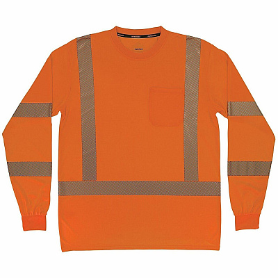 ergodyne Performance Hi-Vis Long Sleeve T-Shirt - Type R, Class 3 (22265)