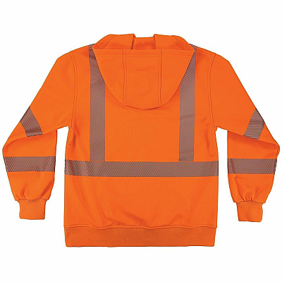 ergodyne GloWear 8304W Womens Hi-Vis Hooded Sweatshirt (23124)
