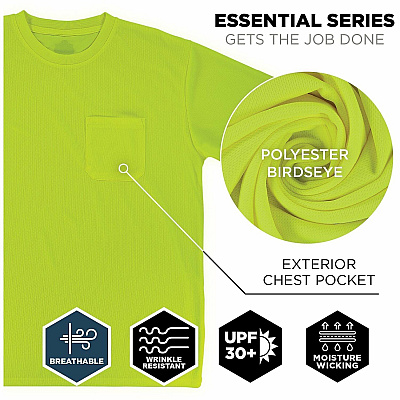 ergodyne GloWear 8092 Essential Hi-Vis T-Shirt (21793)