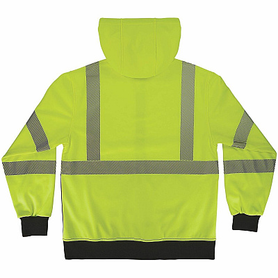 ergodyne GloWear 8317BK Performance Hi-Vis Hooded Sweatshirt (22974)