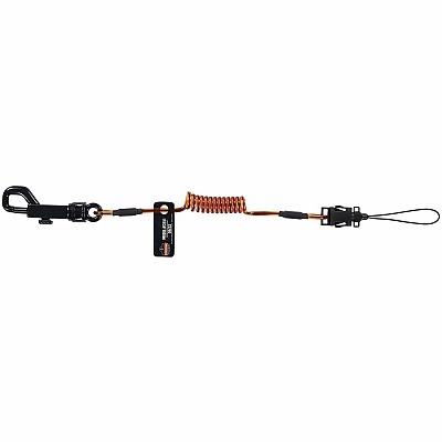 ergodyne Squids 3151 Coil Lanyard with Mini Adhesive Mounts (19260)