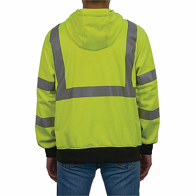 ergodyne GloWear 8312BK Essential Hi-Vis Hooded Zip-Up (22934)