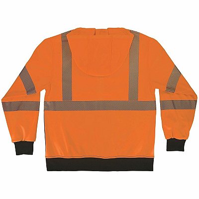 ergodyne GloWear 8317BK Performance Hi-Vis Hooded Sweatshirt (22988)