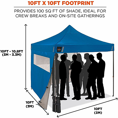 ergodyne SHAX 6056 Heavy-Duty Mesh Window Tent Kit (12957)