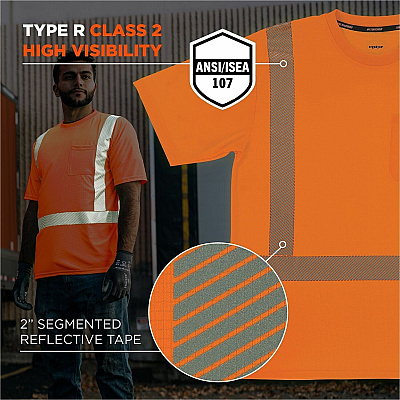 ergodyne GloWear 8292 Performance Hi-Vis T-Shirt (22248)