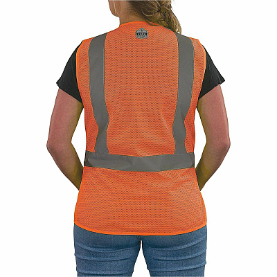 ergodyne GloWear 8215BAW-S Womens Mesh Hi-Vis Safety Vest (22456)